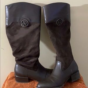 Tommy. 🌹SALE🌹brown leather and suede boot